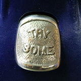 Distributeur à bonbon Silver King Gumball bleue 1940