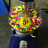 Distributeur à bonbon Silver King Gumball bleue 1940