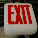 Exit Lampe opaline blanche