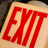 Exit Lampe opaline blanche