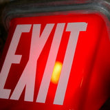 Exit Lampe opaline rouge