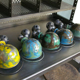 Unique lampe Jielde 1 applique finition vintage industrielle