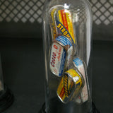 Globe decor d'ancienne boite de conserverie