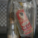 Globe decor d'ancien flacon