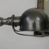 Lampe bureau Jielde 2 bras polie graphite