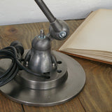 Lampe bureau Jielde 2 bras polie graphite