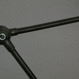 Lampe bureau Jielde 2 bras polie graphite