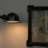 Lampe bureau Jielde 2 bras polie graphite