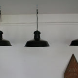 1 enameled industrial workshop lamp shade