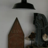 1 enameled industrial workshop lamp shade