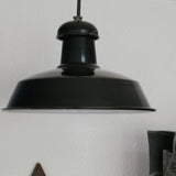 1 enameled industrial workshop lamp shade