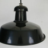 1 enameled industrial workshop lamp shade
