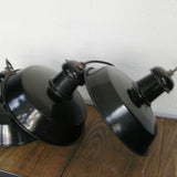 1 enameled industrial workshop lamp shade