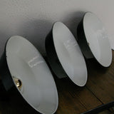 1 enameled industrial workshop lamp shade