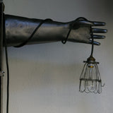 lampe  applique ... grand bras de lumiere moule industriel