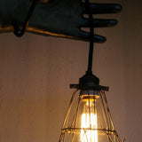 lampe  applique ... grand bras de lumiere moule industriel