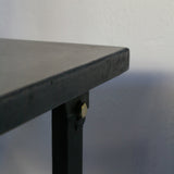 Industrial metal table or desk from the 1940s, military style