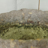 Ancien grand creuset de fonderie industrielle, ideal cache pot