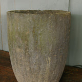 Ancien grand creuset de fonderie industrielle, ideal cache pot