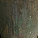 Ancien grand creuset de fonderie industrielle, ideal cache pot