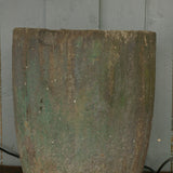 Ancien grand creuset de fonderie industrielle, ideal cache pot