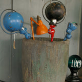 Ancien grand creuset de fonderie industrielle, ideal cache pot