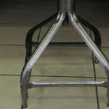 ancienne Chaise basse d atelier industrielle nicolle "" dit queu de baleine ""