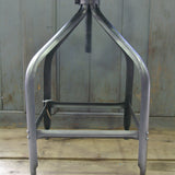 ancienne Chaise haute d atelier industrielle nicolle "" dit queu de baleine ""