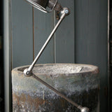 Lampe d atelier industrielle Jielde 3 bras polie graphite Jean-Louis Domecq