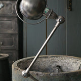 Lampe d atelier industrielle Jielde 3 bras polie graphite Jean-Louis Domecq