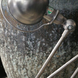 Lampe d atelier industrielle Jielde 3 bras polie graphite Jean-Louis Domecq