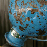 Unique lampe Jielde 1 applique finition bleu vintage industrielle