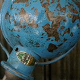 Unique lampe Jielde 1 applique finition bleu vintage industrielle