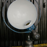 Unique lampe Jielde 1 applique finition bleu vintage industrielle
