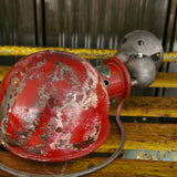 Unique lampe Jielde 1 applique finition rouge vintage industrielle