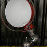 Unique lampe Jielde 1 applique finition rouge vintage industrielle