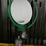 Unique lampe Jielde 1 applique finition verte vintage industrielle