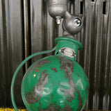 Unique lampe Jielde 1 applique finition verte vintage industrielle