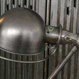 Lampe d atelier industrielle Jielde 5 bras polie graphite