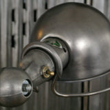 Lampe d atelier industrielle Jielde 5 bras polie graphite