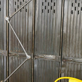 Lampe d atelier industrielle Jielde 5 bras polie graphite