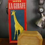 Ancien savon La Girafe .... boite de 2 pieces