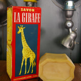 Ancien savon La Girafe .... boite de 2 pieces