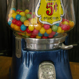Distributeur à bonbon Silver King Gumball bleue 1940