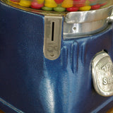 Distributeur à bonbon Silver King Gumball bleue 1940