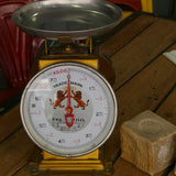 Ancienne balance d'épicerie double cadran