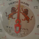 Ancienne balance d'épicerie double cadran