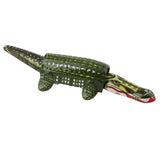 Jouet en étain crocodile vacillant Crocodile en étain Wobbly en étain