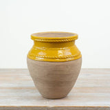 Vase en terre cuite bicolore, 26,5 cm
