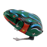 Petite grenouille en étain jouet